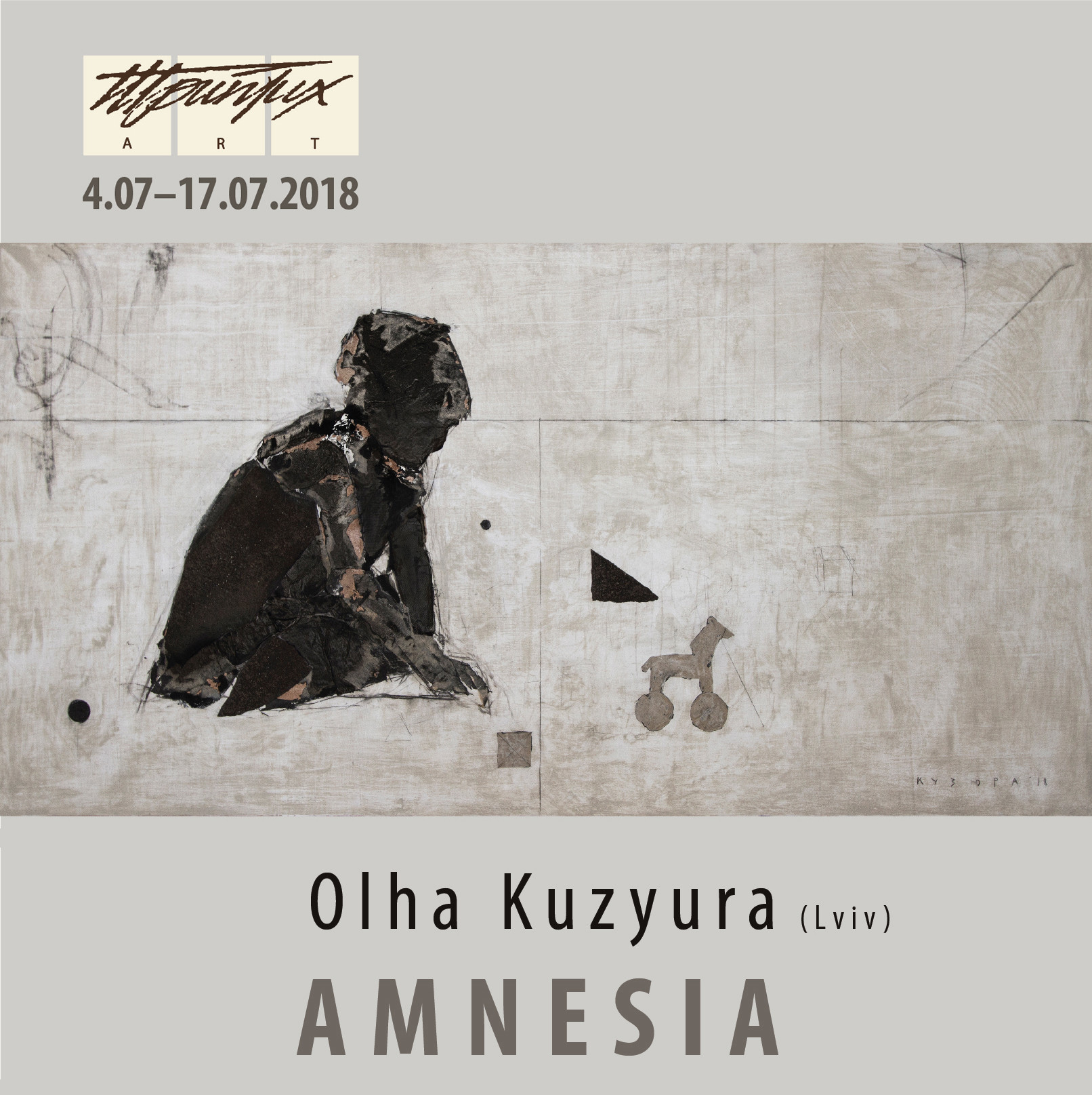 soon The opening of the "Amnesia" project in the Triptych Art Gallery