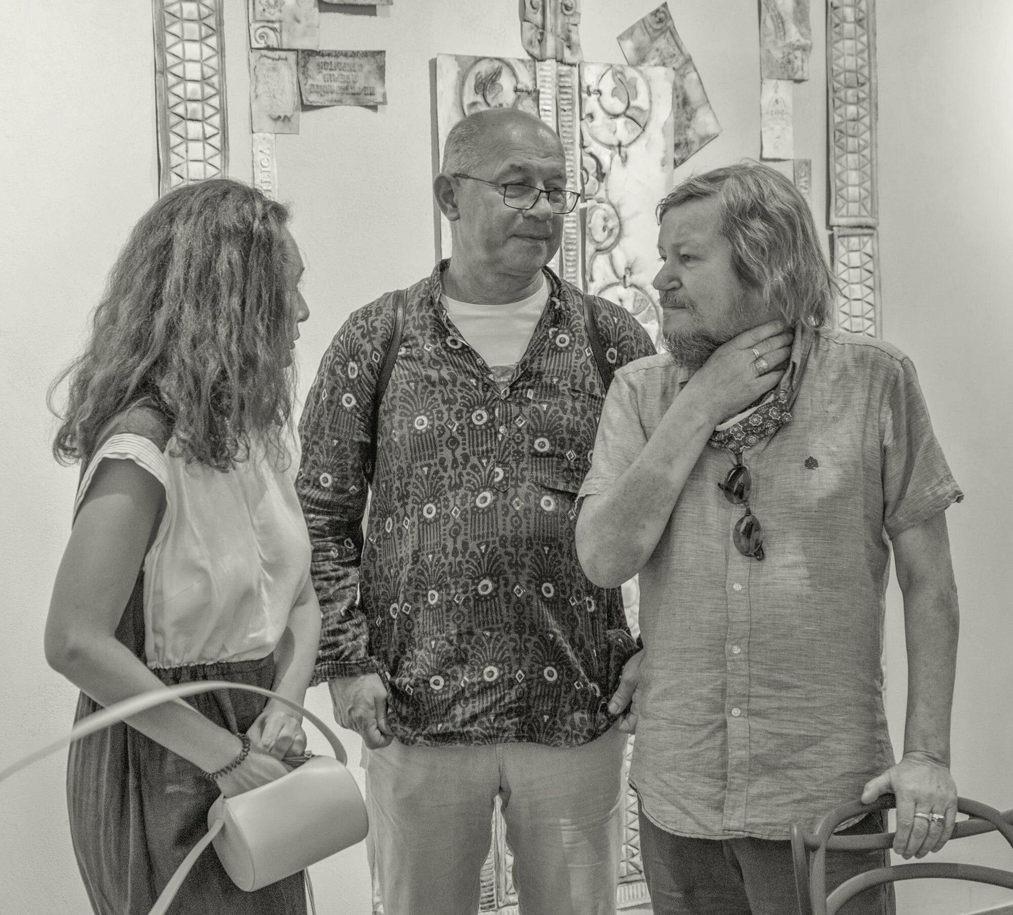 OPENING OF THE "WOOD/PAPER" PROJECT WITH OLEKSIY MALYKH