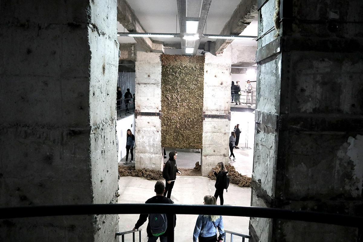 The opening of the Second Biennale of Young Art in Kharkiv