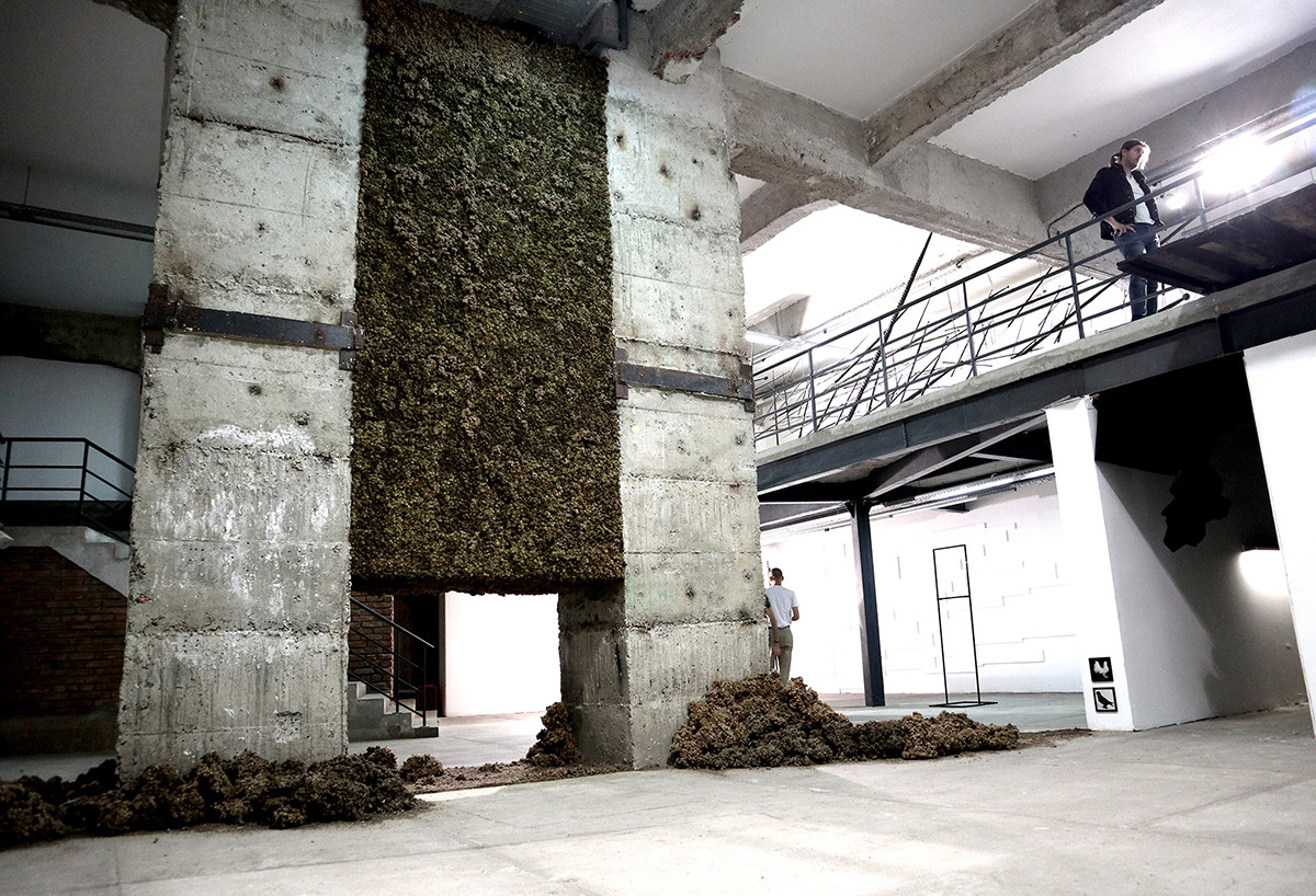 The opening of the Second Biennale of Young Art in Kharkiv