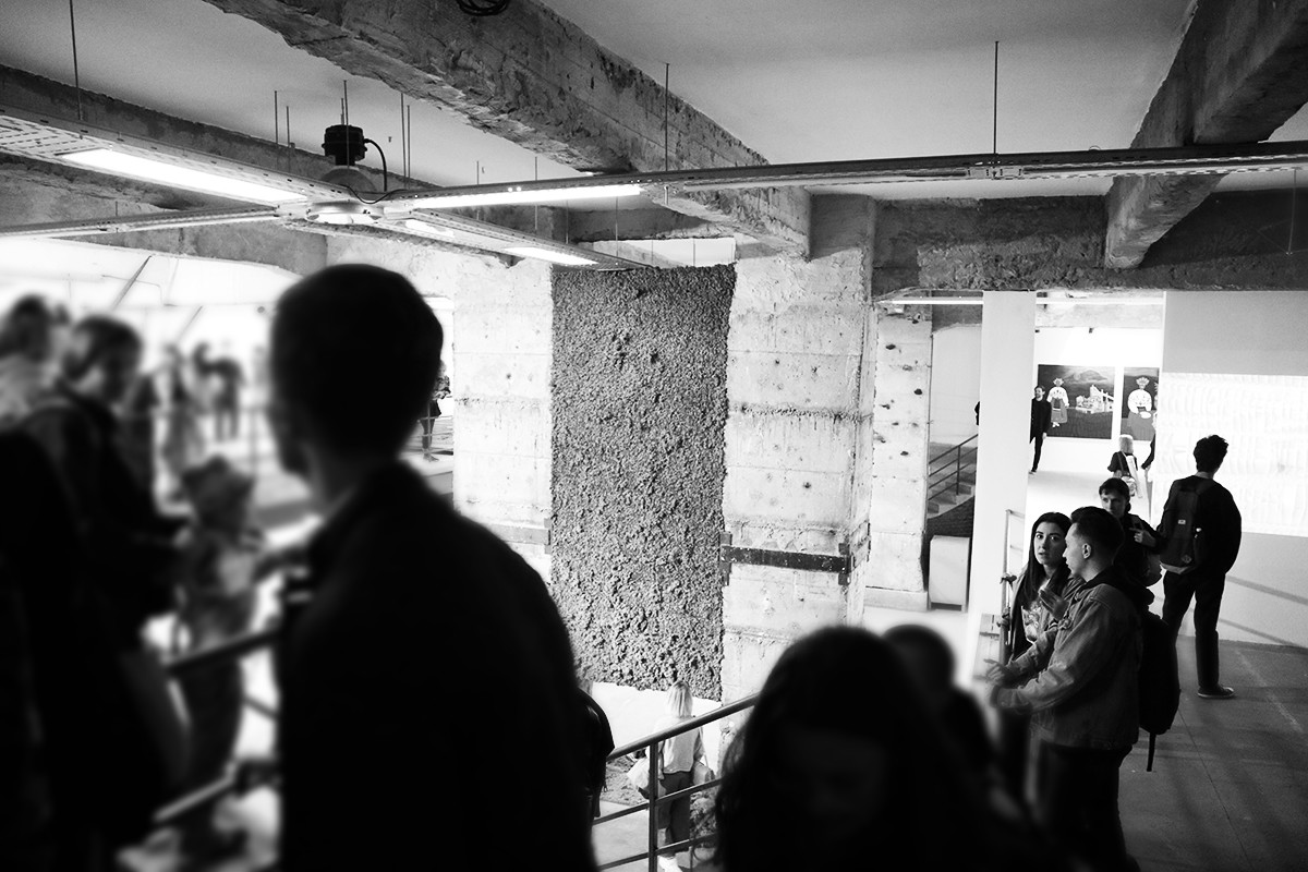 The opening of the Second Biennale of Young Art in Kharkiv