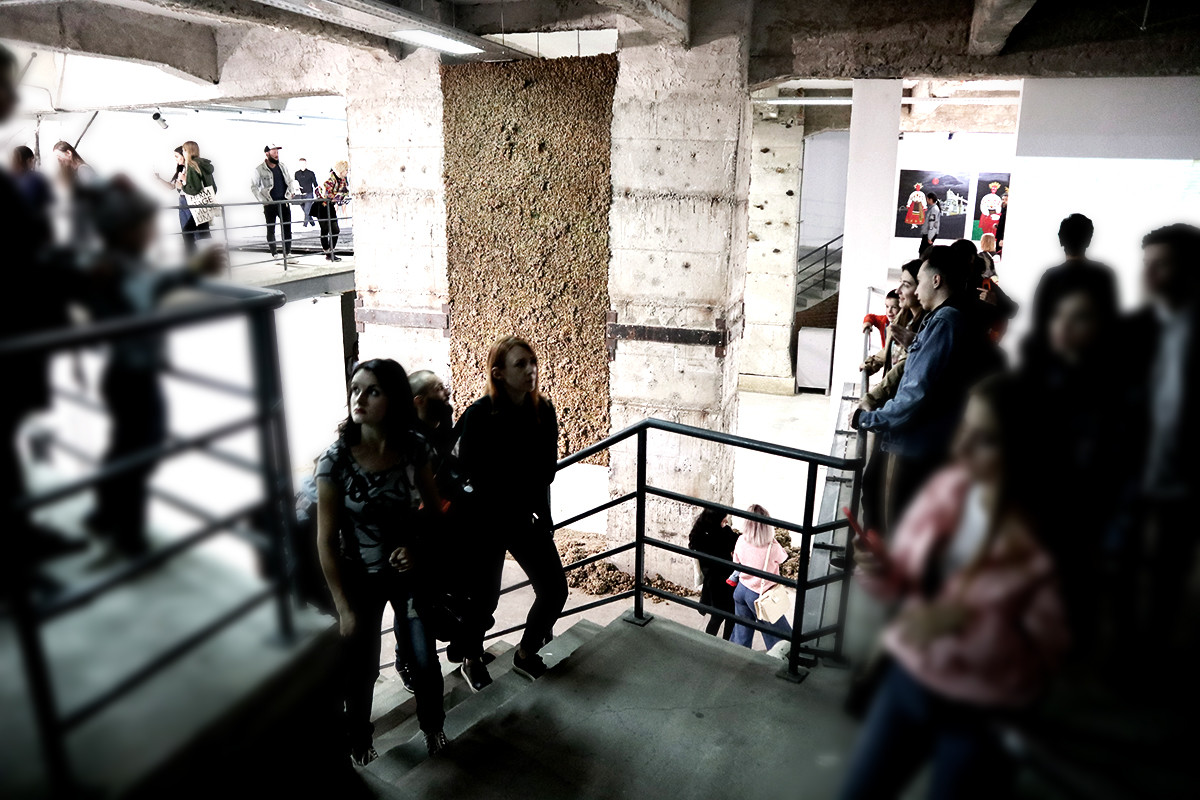 The opening of the Second Biennale of Young Art in Kharkiv