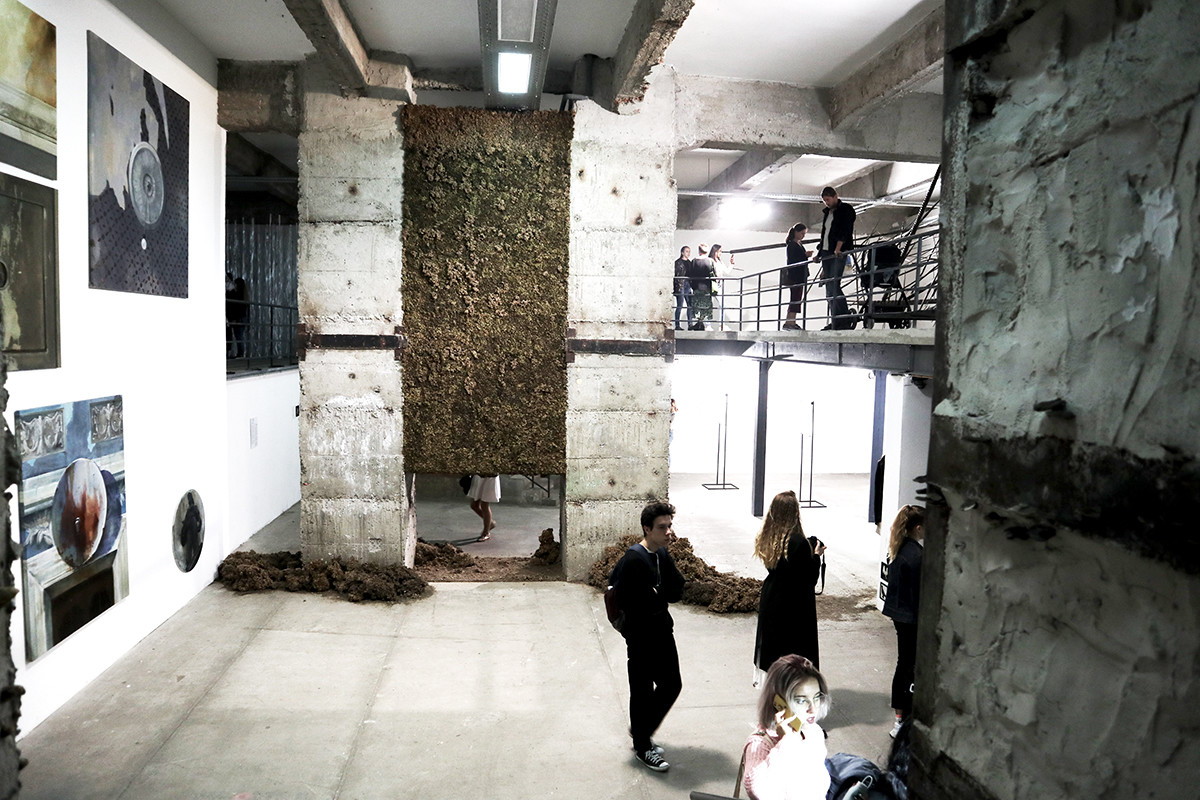 The opening of the Second Biennale of Young Art in Kharkiv