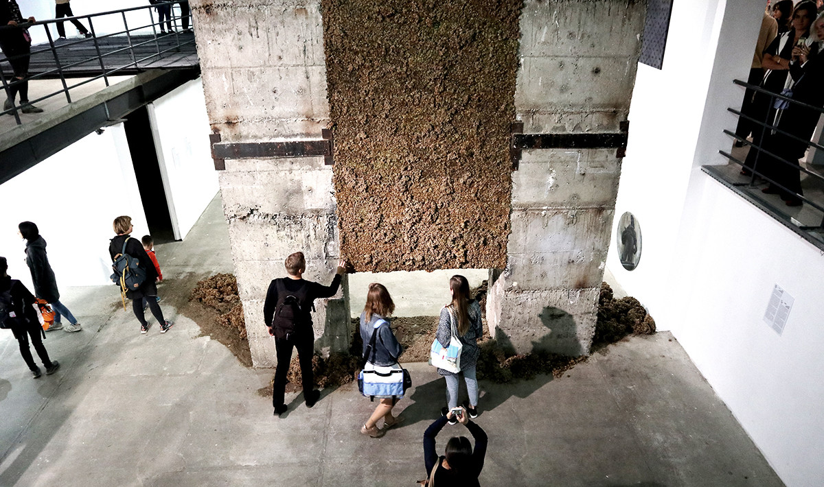 The opening of the Second Biennale of Young Art in Kharkiv