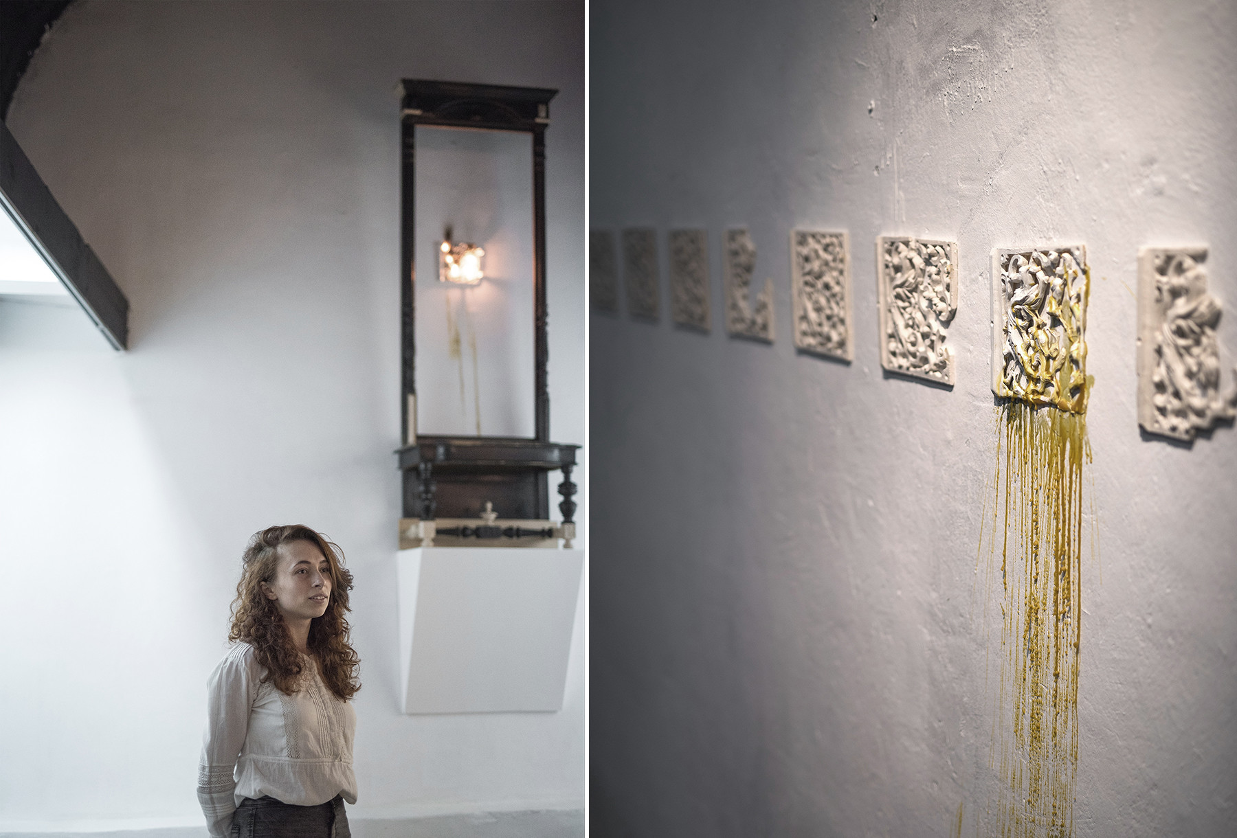 openning of the project "lost presence" in Dzyga gallery