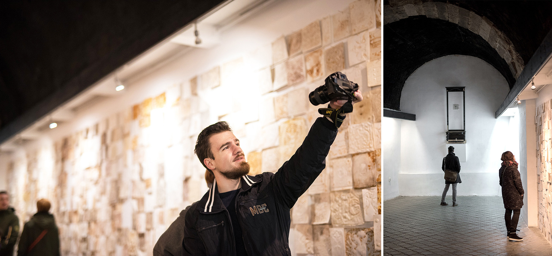 openning of the project "lost presence" in Dzyga gallery