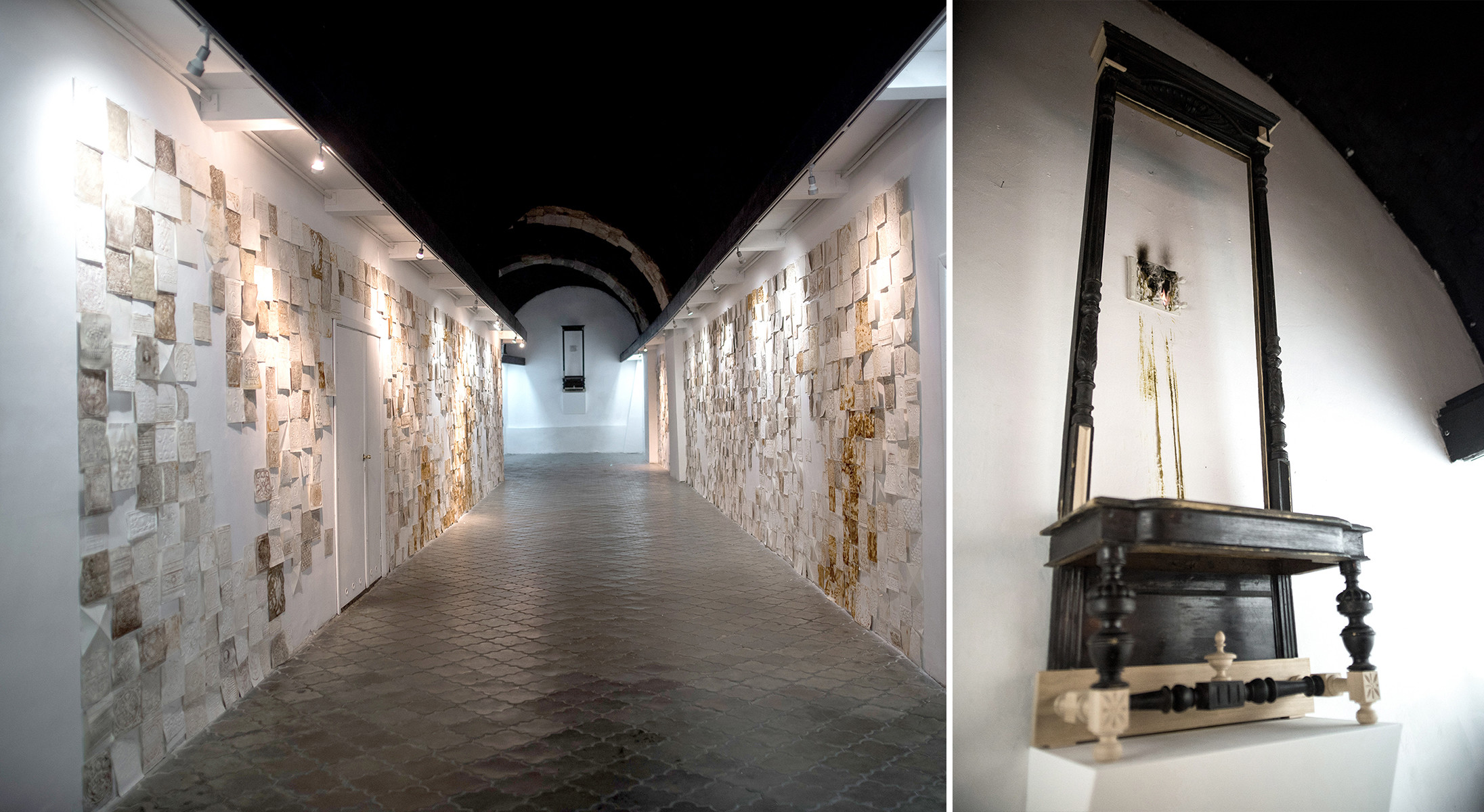openning of the project "lost presence" in Dzyga gallery