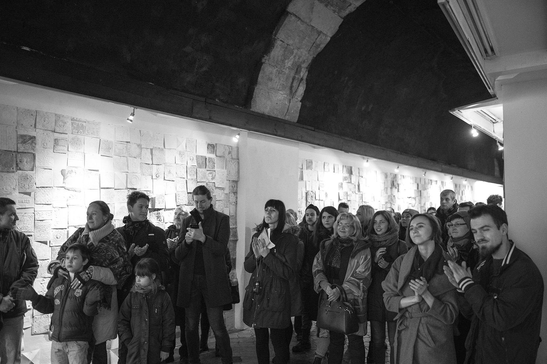 openning of the project "lost presence" in Dzyga gallery